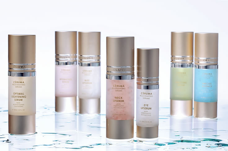 spa skincare products