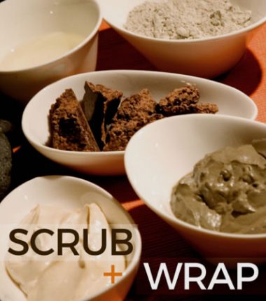 Spa Scrub Wrap Ingredients
